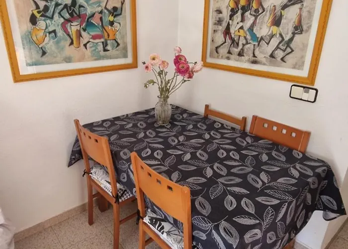 度假居 Mi Casita En Con Piscina Comunitaria Y Barbacoa Privada *